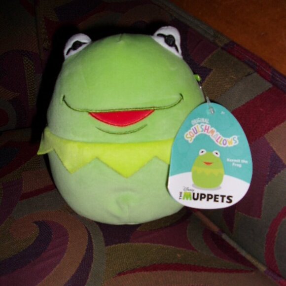 New Kermit The Frog Squishmallow the Muppets - Picture 1 of 2